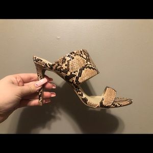 Brand New -  Snakeskin heel - Never Worn